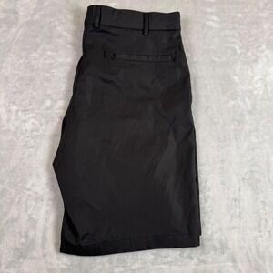 Walter Hagen Black Flat Front Men Shorts